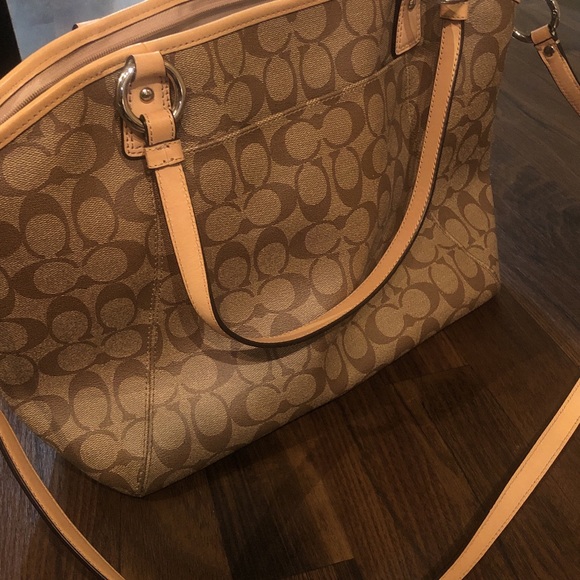 Monogrammed Coach Purse - Picture 2 of 3